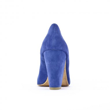 escarpins bleu mode femme printemps été - Photo Produit 7