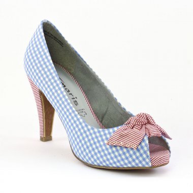Escarpins Tamaris 29309 Vichy, vue principale de la chaussure femme