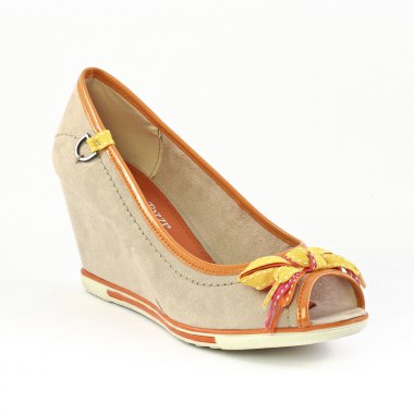 Escarpins Compensées Marco Tozzi 29300 Sand, vue principale de la chaussure femme
