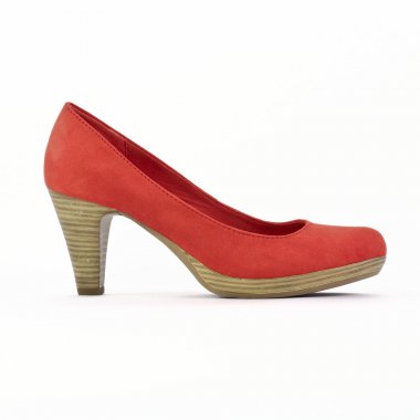 escarpins rouge mode femme printemps été - Photo Produit 2