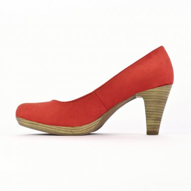 escarpins rouge mode femme printemps été - Photo Produit 3