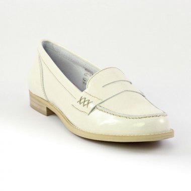 Mocassins Scarlatine CO9489 Ivoire, vue principale de la chaussure femme