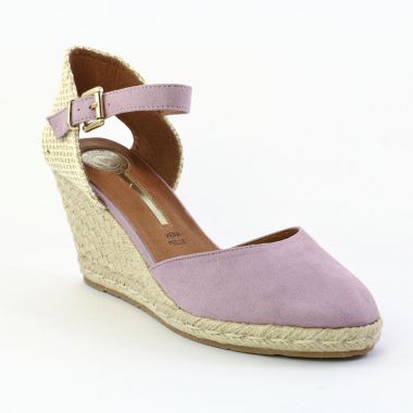 Nu-Pieds Compensés Mascha 13248 Lilas, vue principale de la chaussure femme
