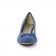 ballerines compensées bleu mode femme printemps été vue 6