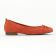 ballerines orange mode femme printemps été vue 2