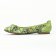 ballerines vert mode femme printemps été vue 3