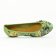 ballerines vert mode femme printemps été vue 4