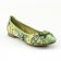 ballerines vert mode femme printemps été vue 1