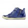 baskets mode bleu mode femme printemps été vue 3