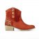 boots orange mode femme printemps été vue 2