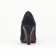 escarpins bout ouvert noir mode femme printemps été vue 7