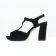 escarpins salomé noir mode femme printemps été vue 3