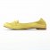 mocassins jaune mode femme printemps été vue 3