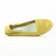 mocassins jaune mode femme printemps été vue 4