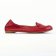 mocassins rouge mode femme printemps été vue 2