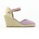 nu-pieds compensés violet mode femme printemps été vue 2
