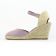 nu-pieds compensés violet mode femme printemps été vue 3