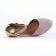 nu-pieds compensés violet mode femme printemps été vue 4