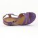 nu-pieds compensés violet multicolore mode femme printemps été vue 4