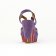 nu-pieds compensés violet multicolore mode femme printemps été vue 7