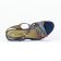 nu-pieds talons hauts bleu multicolore mode femme printemps été vue 4