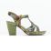 nu-pieds talons hauts vert multicolore mode femme printemps été vue 2