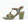nu-pieds talons hauts vert multicolore mode femme printemps été vue 3