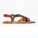 sandales multicolore mode femme printemps été vue 2