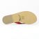 sandales rose orange mode femme printemps été vue 5