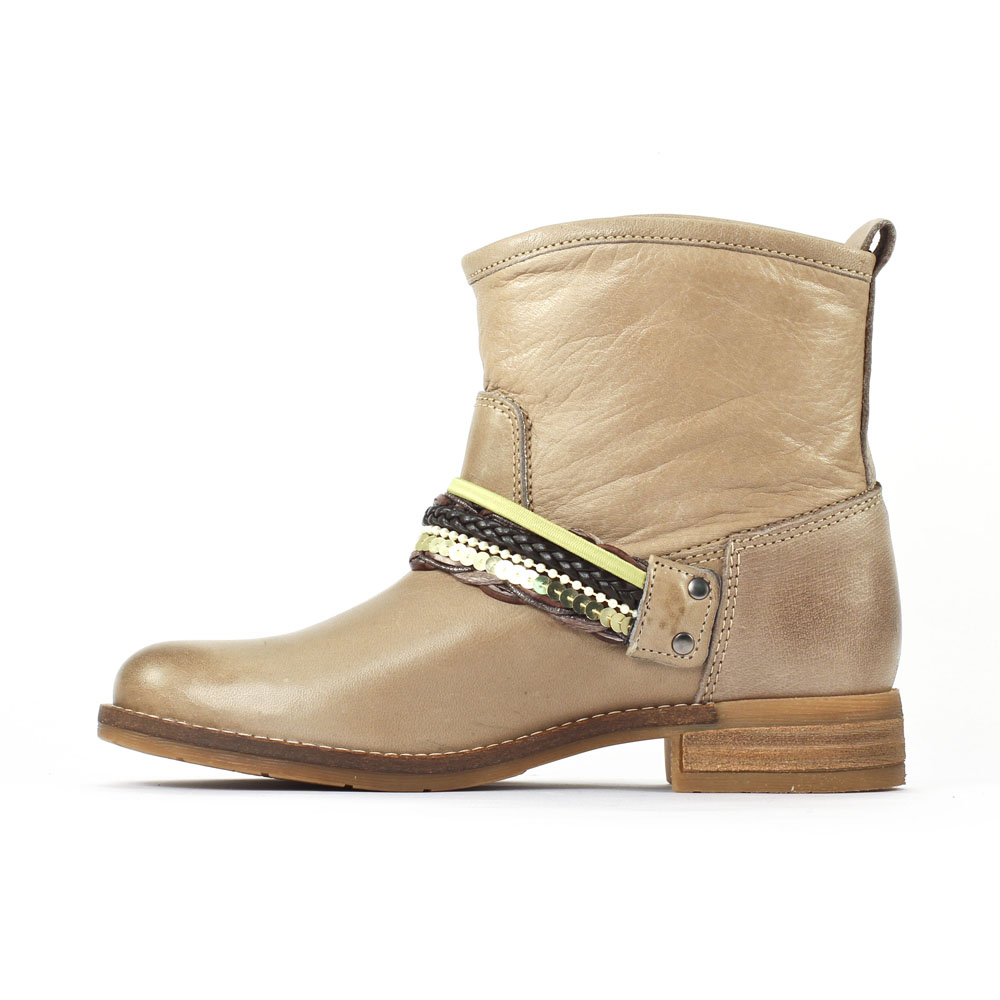 bottine semelle crepe femme