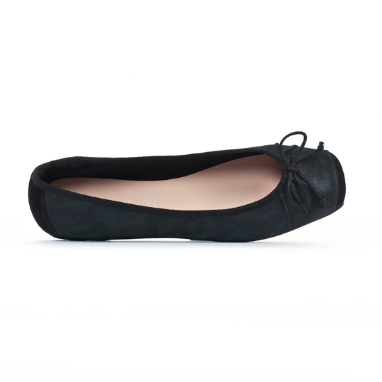 ballerines noir mode femme printemps été - Photo Produit 4