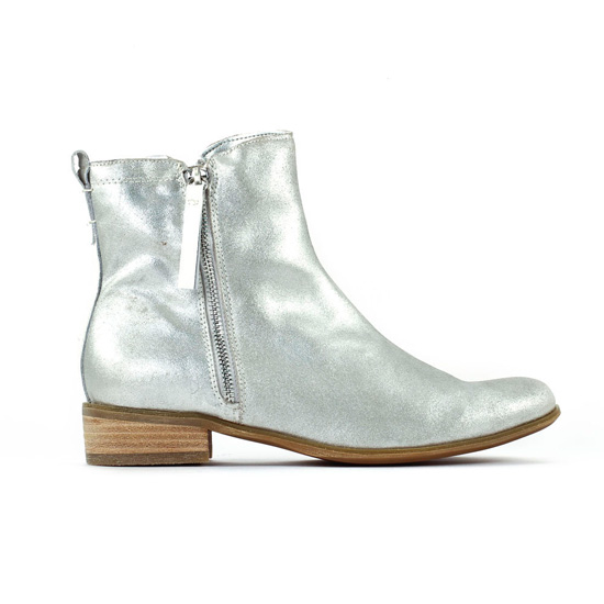 boots argent mode femme printemps été - Photo Produit 2