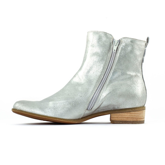 boots argent mode femme printemps été - Photo Produit 3