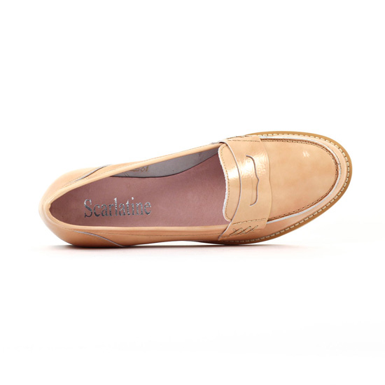 mocassins rose pale mode femme printemps été - Photo Produit 4