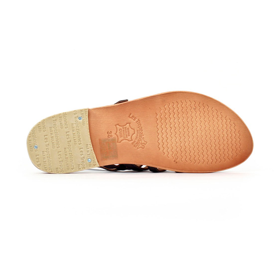 sandales bleu marine mode femme printemps été - Photo Produit 5