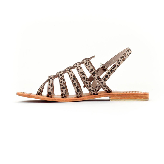 sandales multicolore mode femme printemps été - Photo Produit 3