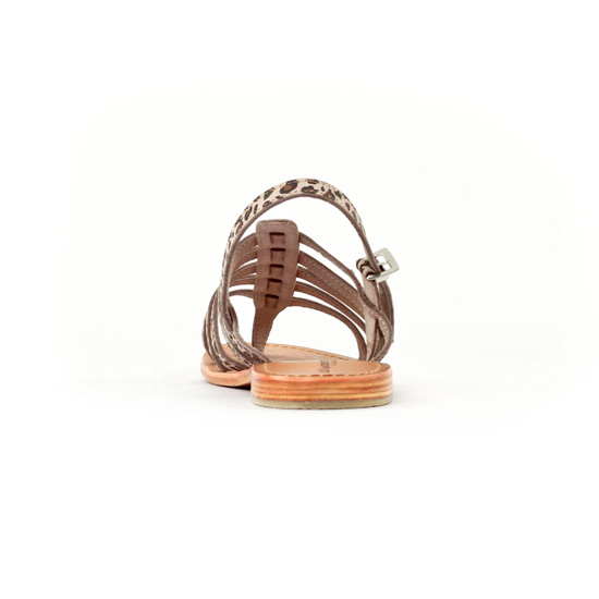 sandales multicolore mode femme printemps été - Photo Produit 7