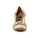 ballerines doré mode femme printemps été vue 6