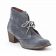 bottines à lacets gris mode femme printemps été vue 1