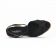 espadrilles compensées cordes noir mode femme printemps été vue 4