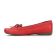 mocassins rouge mode femme printemps été vue 3