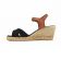 nu-pieds semelle corde marron noir mode femme printemps été vue 3