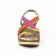 nu-pieds semelle liège multicolore mode femme printemps été vue 6