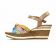 nu-pieds semelle liège multicolore mode femme printemps été vue 3