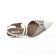 nu-pieds talon blanc mode femme printemps été vue 4