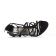 nu-pieds talon noir gris mode femme printemps été vue 4
