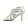 nu-pieds talons hauts argent mode femme printemps été vue 3