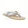 sandales gris argent mode femme printemps été vue 1