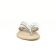 sandales gris argent mode femme printemps été vue 6
