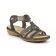 sandales gris taupe mode femme printemps été vue 1